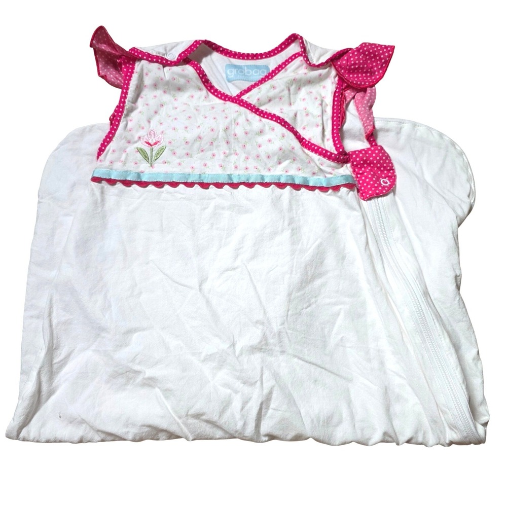 Grobag Baby Sleep Bag Wearable Blanket Floral Polka Dot 6-18 Months 1.0 TOG